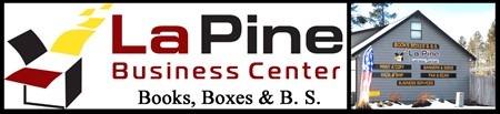 Books, Boxes and B. S. (business services), La Pine OR